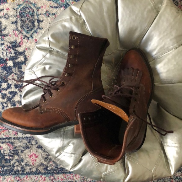 vintage vibram boots